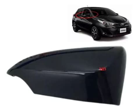 Capa Retrovisor Yaris Preto Eclipse Adiante L D Parcelamento Sem