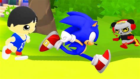 Tag With Ryan VS Sonic Dash Sonic YouTube