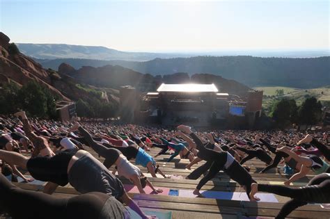 Yoga on the Rocks! Core Power Yoga, Red Rocks Amphitheatre! July 30 ...