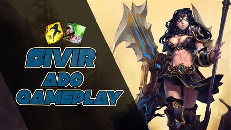 League Of Legends Sivir Adc Gameplay Pentakill Sdds Pt Br