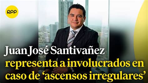 Juan José Santivañez representa ocho generales involucrados en el caso