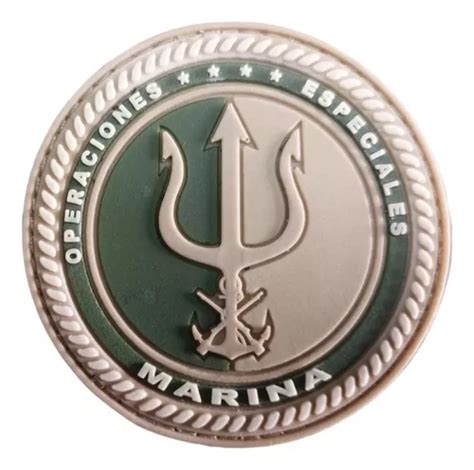 Parche Insignia Pvc Operaciones Especiales Marina