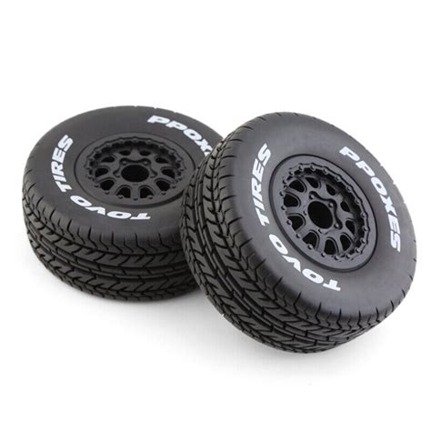 X Pcs Mm Short Course Truck Tire Tyres Wheel With Mm Hex