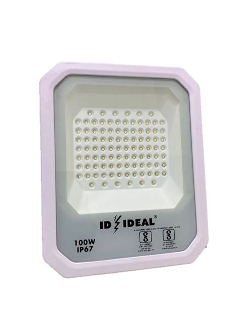 ID DEAL Ceramic Industrial LED Floodlight For Outdoor IP Rating IP67