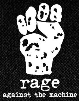 Rage Against the Machine Fist 4x5" Printed Patch