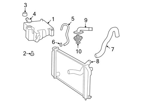 Oldsmobile Bravada Radiator Coolant Hose Lower 15149147 GM Parts