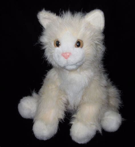 Douglas Cream Plush Kitty Cat Soft Toy Stuffed Animal 10 Cuddle Toys