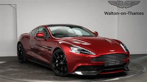 A Timeless Aston Martin Vanquish Finished In Diavolo Red A Walk