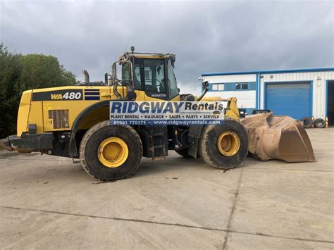 WA480 Loading Shovel For Sale Used Komatsu Loading Shovels