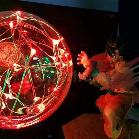 Son Goku VS Broly DIY 3D Light Lamp DBZ Shop