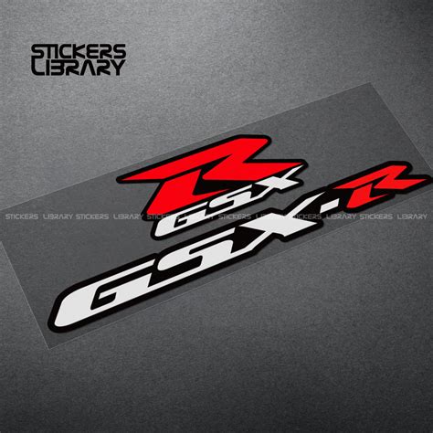 Motorcycle Car High Quality Stickers Suzuki Gsx R Decals Vinyl Material