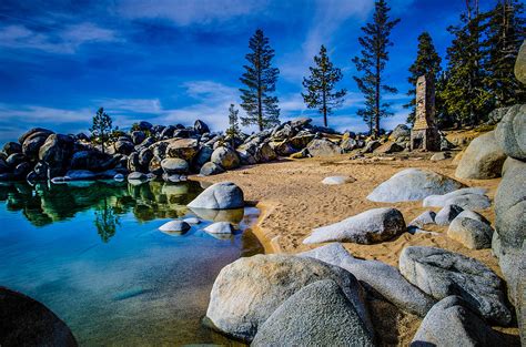 Chimney Beach Lake Tahoe Photograph by Scott McGuire