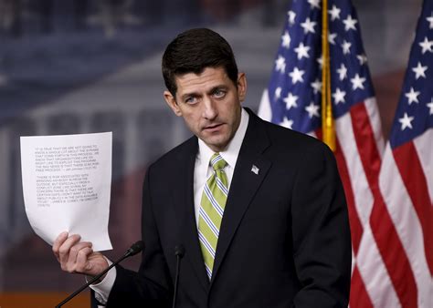 Speaker Ryan Is Steering The Congress Toward More Changes