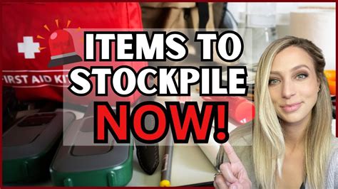 Emergency Prepper Pantry Stockpile Prepper Medicine Haul Youtube