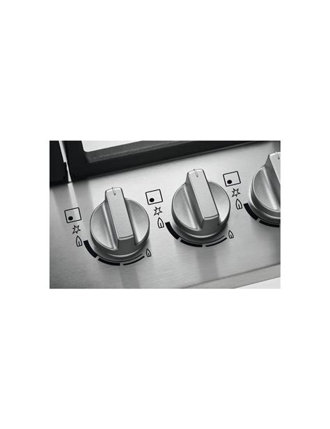 Zanussi ZGH66424XS Hobs Acero Inoxidable Integrado Encimera De Gas 4