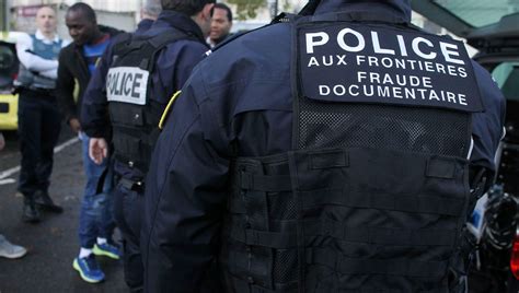 La police aux frontières PAF renforce le contrôle migratoire dans les