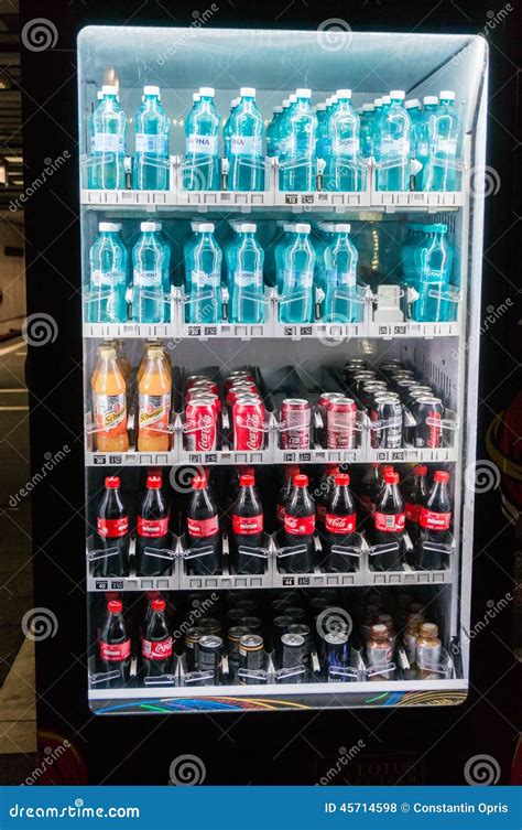 Vending Machine Editorial Stock Photo Image Of Station 45714598