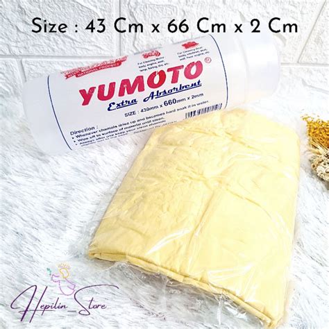 Jual Kanebo Besar Yumoto Tebal Size 43 X 66x 2 Cm Chamois Yumoto