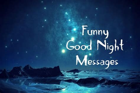 40 UNFORGETTABLE Funny Good Night Messages and Quotes