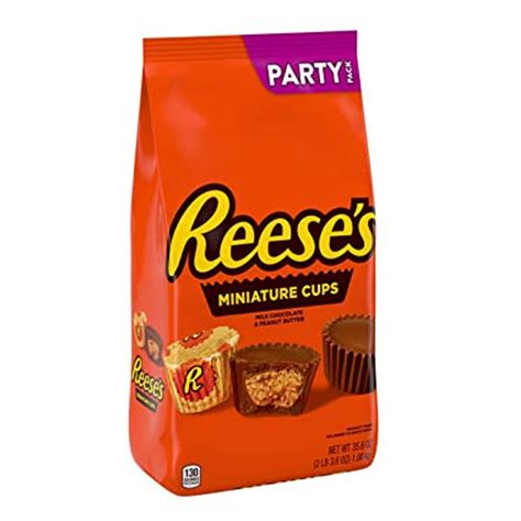 Reeses Peanut Butter Cups Miniatures 1kg Party Pack Usa Candy Factory