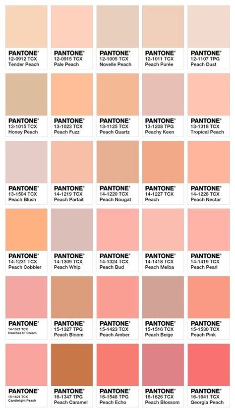 Pantone Peach Paint Colors Pantone Colour Palettes Nude Color Palette