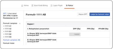Cara Lapor Spt Masa Ppn Online Di E Faktur
