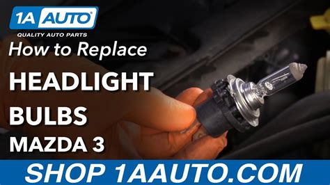 How To Change Headlight Bulb Mazda