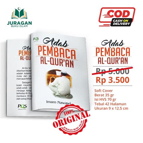 Jual Adab Pembaca Al Quran Saku PQS Shopee Indonesia