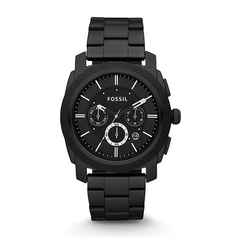 Fossil Machine Montre Pour Homme Mouvement Chronographe Avec Bracelet