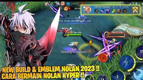 Cara Bermain Nolan Terbaru Build Emblem Nolan Tersakit