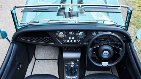 Morgan Plus Four Interior Layout & Technology | Top Gear