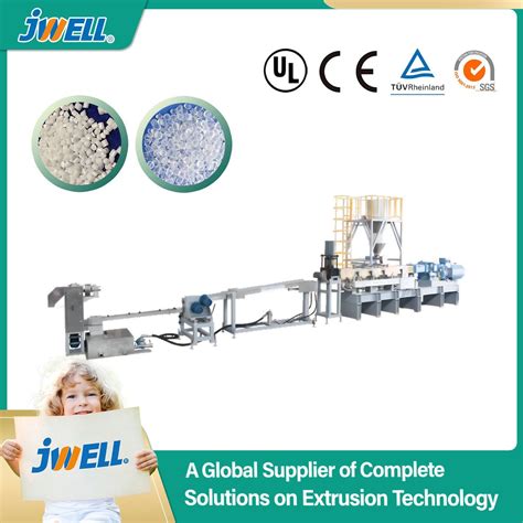 Jwell Machine Innovative Plastic Granulation Extruder Solution For Pet