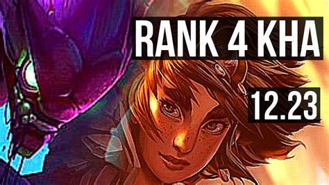 KHA Vs TALIYAH JNG Rank 4 Kha 5 0 5 KR Grandmaster 12 23 YouTube