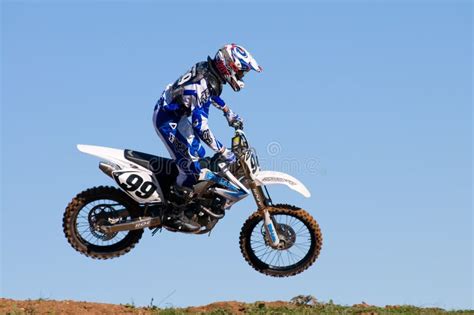 ATV Motocross Rider Over A Jump Editorial Photography Image Of Cross