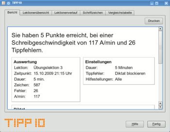 Zehnfingersystem Lernen Mit Tipp Lernprogramm F R Windows Linux