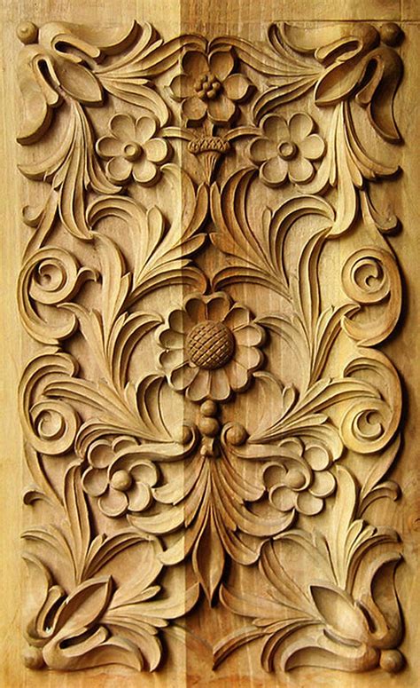 Wood Carving Traditional Bulgarian Art Rectangular Panel 2 In Stock Ready For Shipping Wood