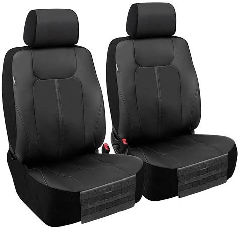 Leadpro Heavy Duty Truck Seat Covers With Pockets For Suv Or Truck 2 Piece