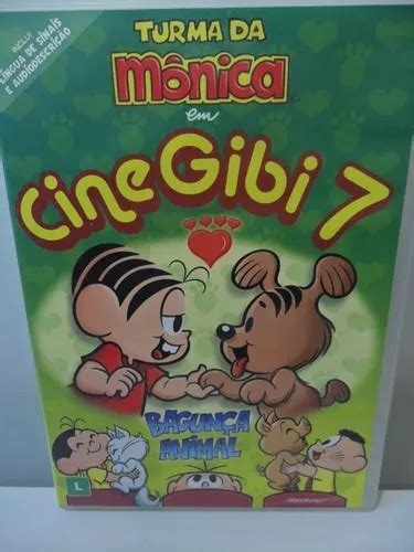 Colecao Turma Da Monica Cine Gibi Dvd Lacrado Frete Gr Tis