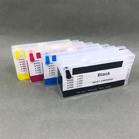 953xl Empty Refillable Ink Cartridge For Hp 953 For Hp Officejet Pro 7720 7730 7740 8210