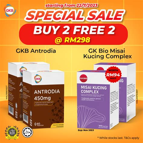 Gkb Antrodia Liver Tonic S Shopee Thailand