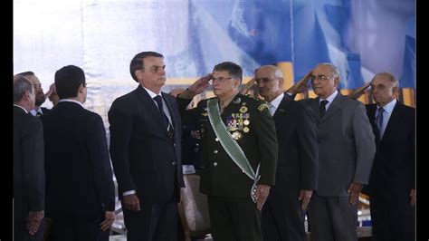 Agora O Presidente Bolsonaro Participa Da Solenidade De Promo O De