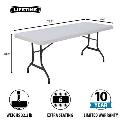 Lifetime (22) 6-Foot Tables and Cart Combo (Commercial)