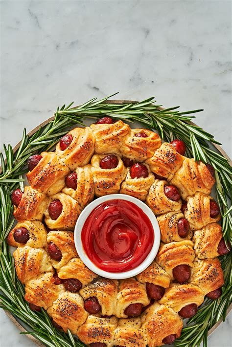 Pigs In A Blanket Wreath Appetizers Easy Finger Food