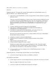 HUMA 3215 Repaso Examen 1 Docx HUMA 3215 ESPACIO Y CULTURA LA