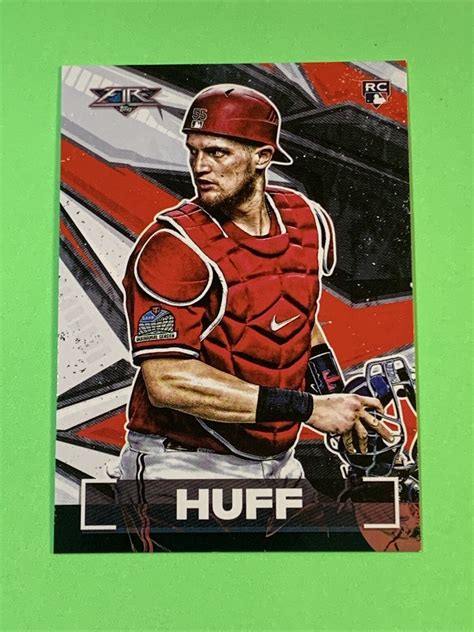 Topps Fire Sam Huff Rookie Texas Rangers Rc Q Ebay