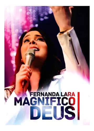 Dvd Magnífico Deus Fernanda Lara Ao Vivo Parcelamento sem juros