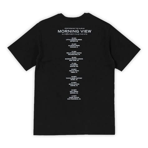 Us Morning View And Hits Photo Tour Tee 2024 All Merch Incubus Store