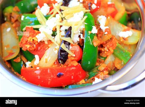 Vegetable Curry In India Stock Photo Alamy