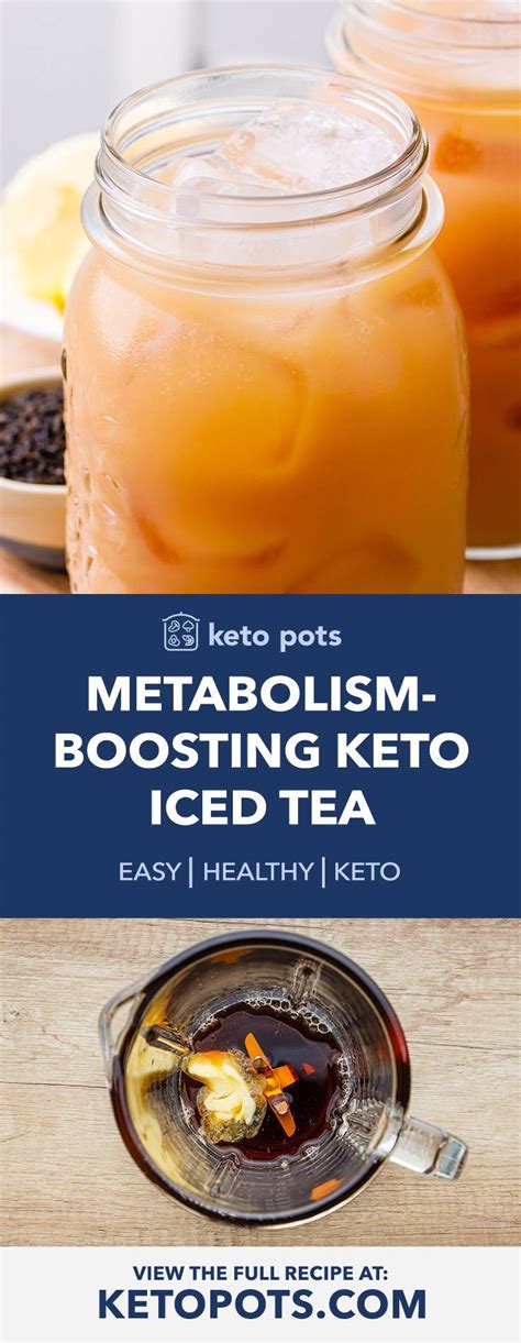 Metabolism Boosting Iced Keto Bulletproof Tea Good With Green Or Black Keto Pots