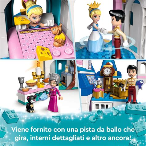 LEGO DISNEY PRINCESS 43206 IL CASTELLO DI CENERENTOLA E DEL PRINCIPE